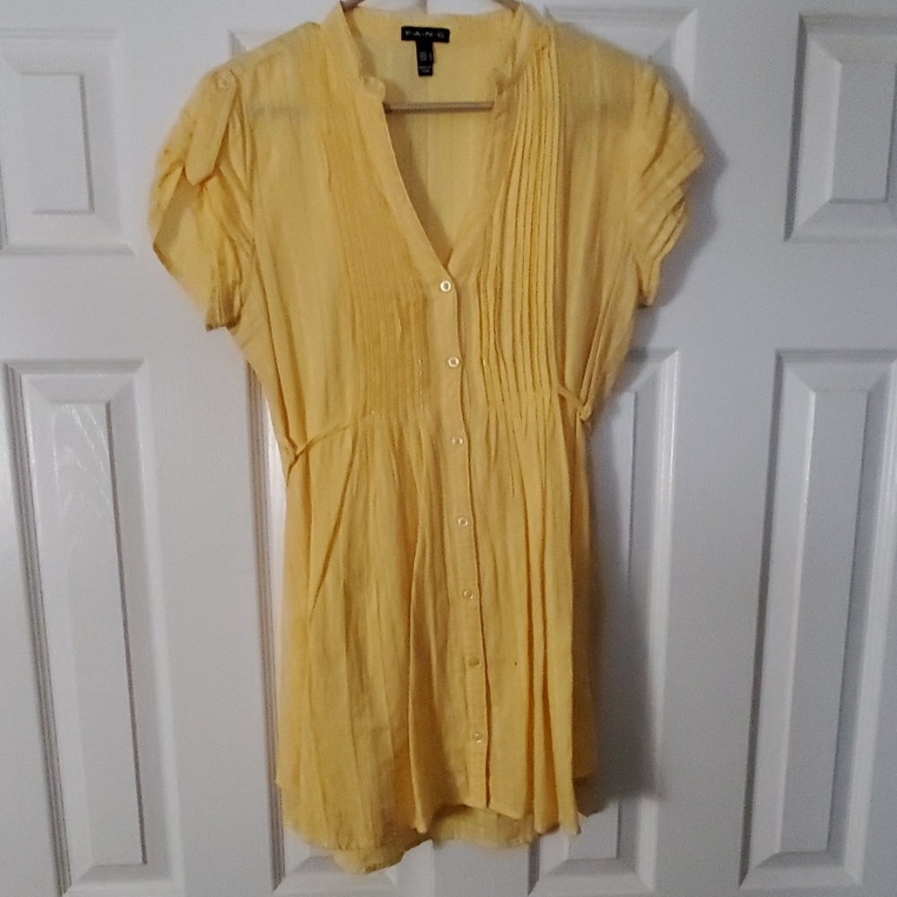 Yellow dress